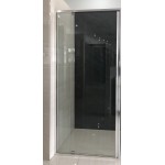 Semi-Frameless Wall to Wall Pivot Door Shower Screen (750-850) Wide*1900H